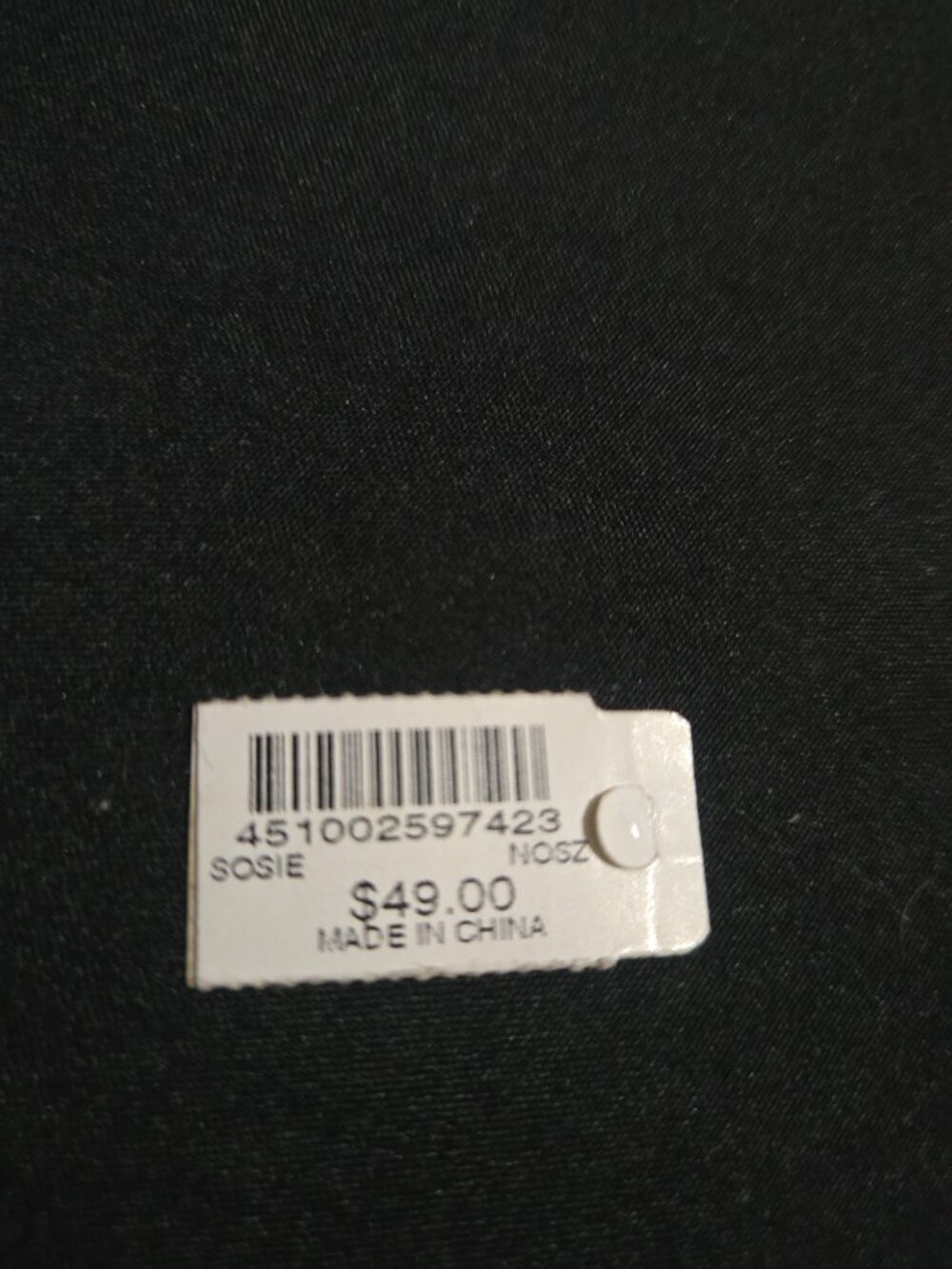 Chico's Silver Tone Double Layer Crystal Station Necklace – Original Retail Tag - Picture 5 of 5
